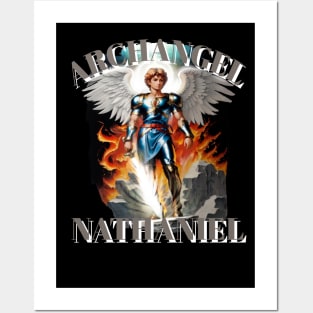 Archangel Nathaniel Posters and Art